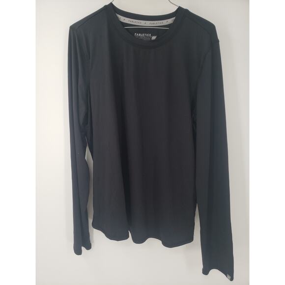 FABLETICS Black Long Sleeve Top Womens Size Extra Large XL Athletic Workout - Picture 1 of 4